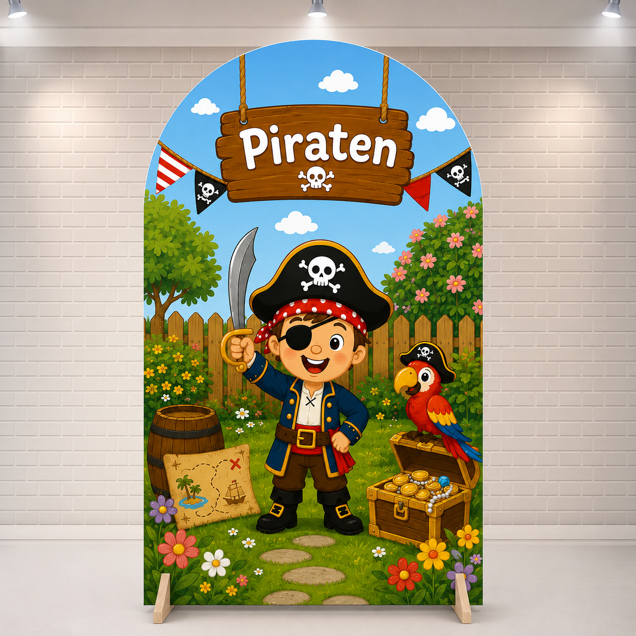 Piraten-backdrop-ballonunique