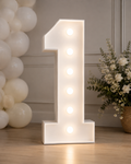 Lichtcijfer 1 Huren | BallonUnique