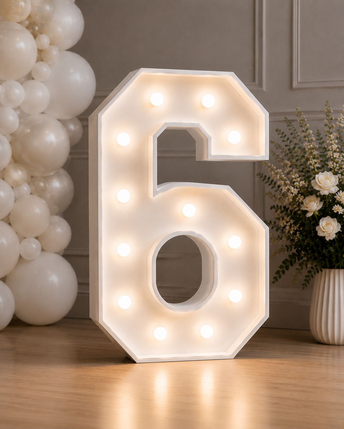 Lichtcijfer 7 Huren | BallonUnique