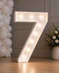 Lichtcijfer 7 Huren | BallonUnique