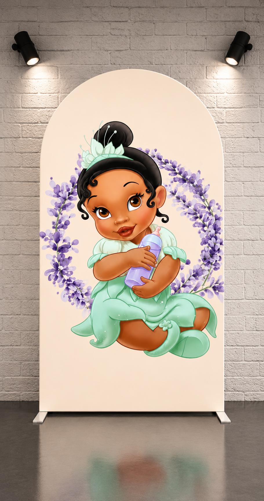 baby princess backdrop